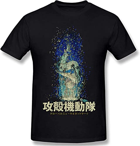 Men's Ghost in The Shell Short Sleeve T-Shirt Black T-Shirts & Hemden(3X-Large) von iwmnggnmwi