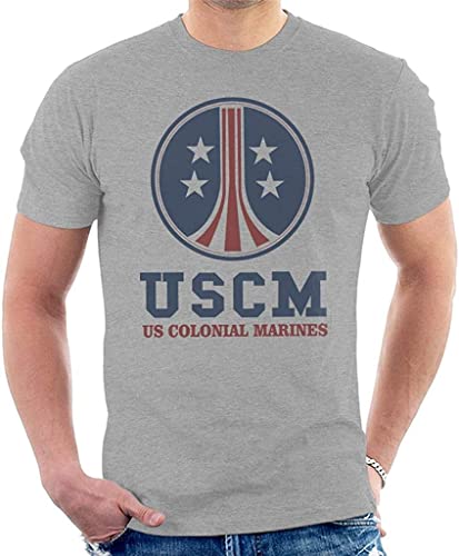 USCM Colonial Marines Aliens Men's T-Shirt T-Shirts & Hemden(XX-Large) von iwmnggnmwi