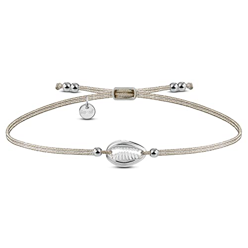 iz-el Armband KAURI MUSCHEL SILBER ◦ 925 Silber von iz-el