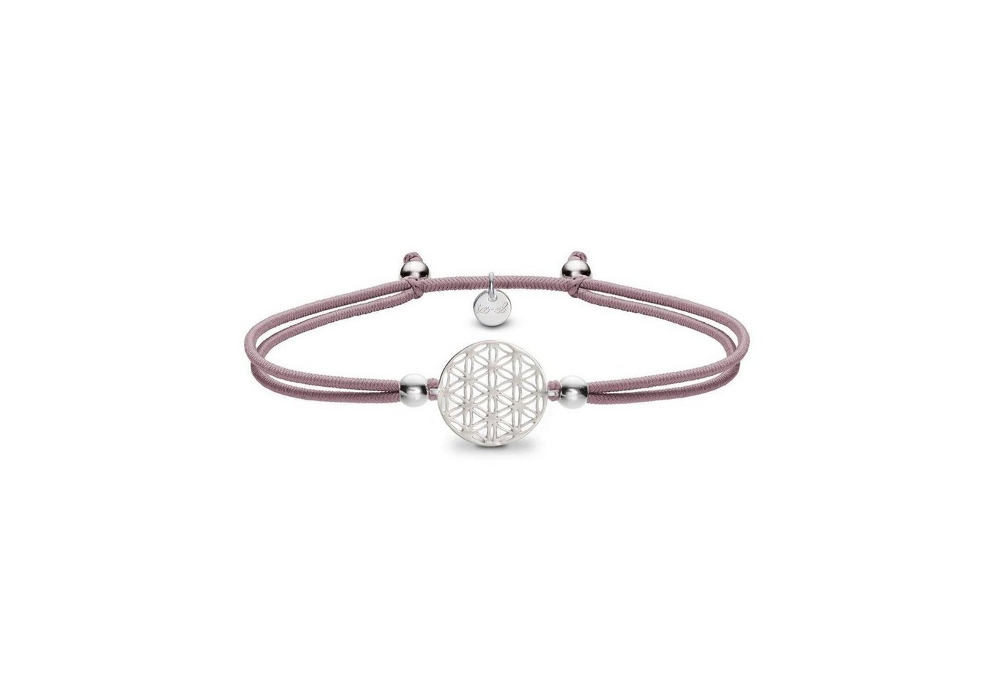 iz-el Armband GROSSE LEBENSBLUME Altrosa Twist 925' Silber, 925 Sterling Silber von iz-el