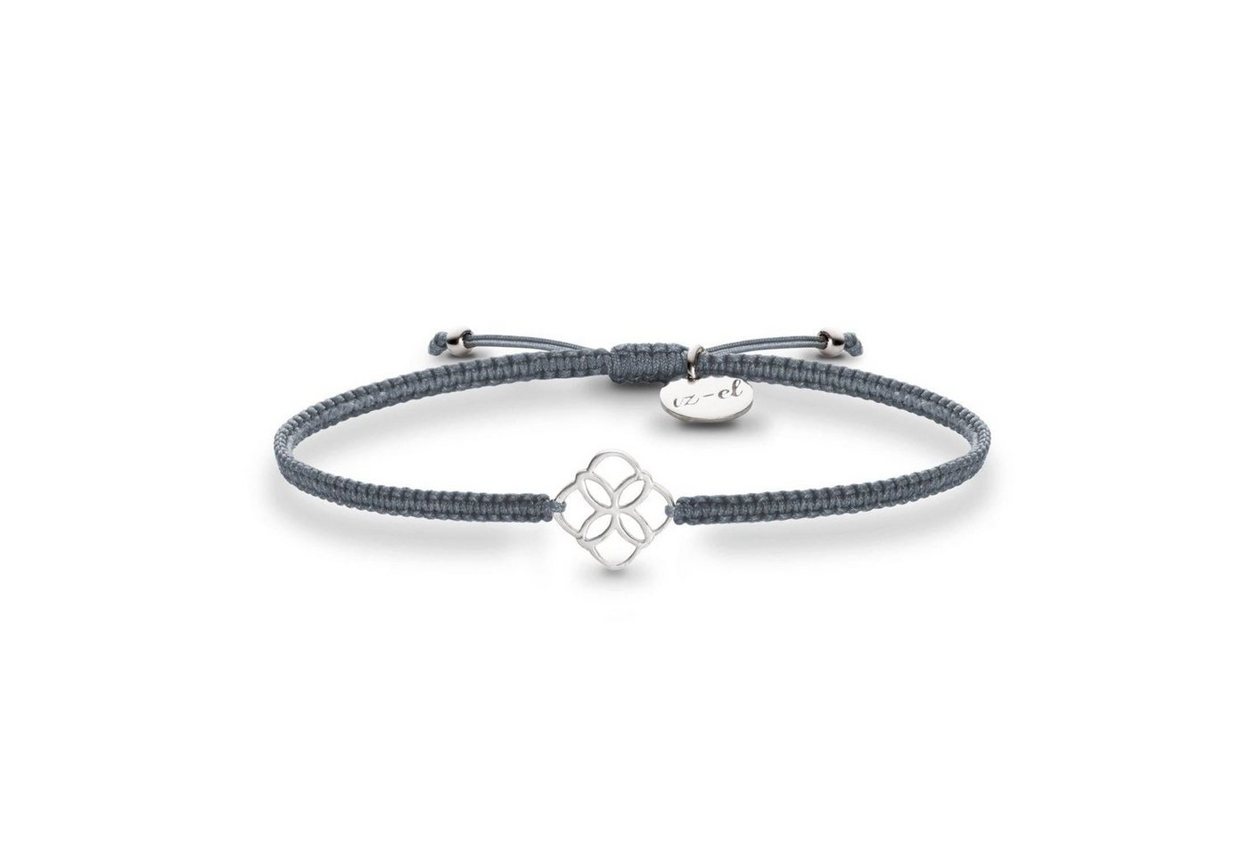 iz-el Armband KLEINE VIERBLÄTTRIGE LEBENSBLUME ◦ 925' Silber, 925 Sterling Silber von iz-el