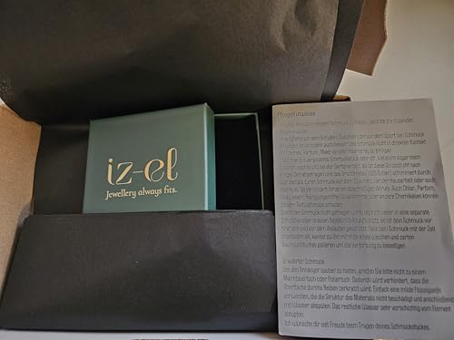 iz-el Ring Kleeblatt Perlmutt (Silber, 56) von iz-el