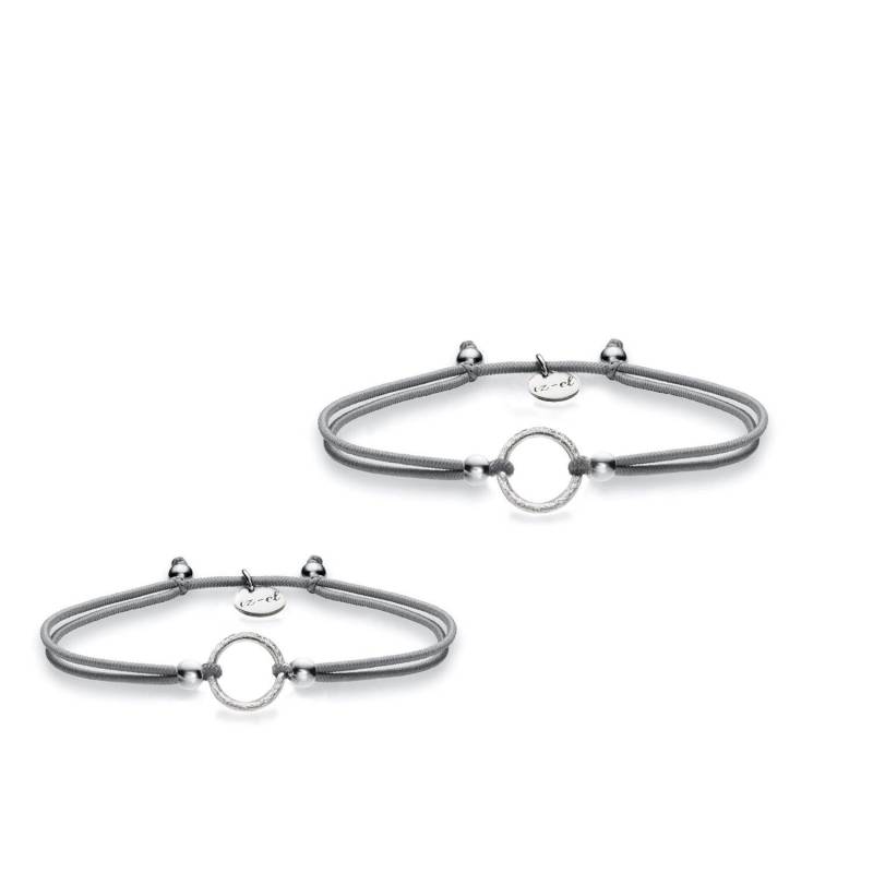 Mutter Tochter Armband 925 Silber - Twist Circle Of Life von izeldesign
