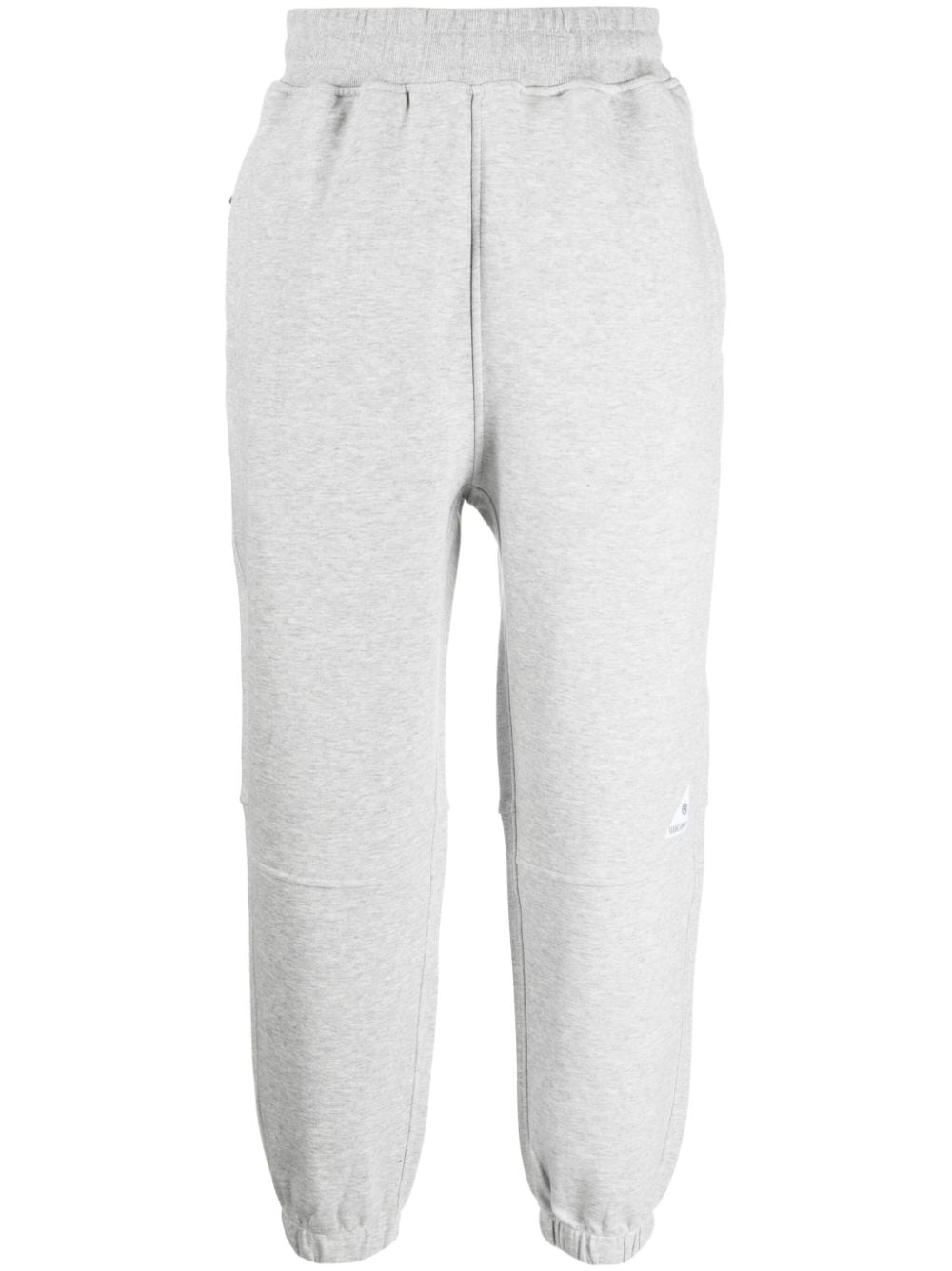 izzue Jogginghose mit Logo-Patch - Grau von izzue