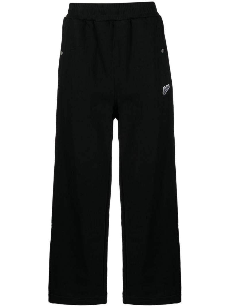 izzue Jogginghose mit Logo-Patch - Schwarz von izzue