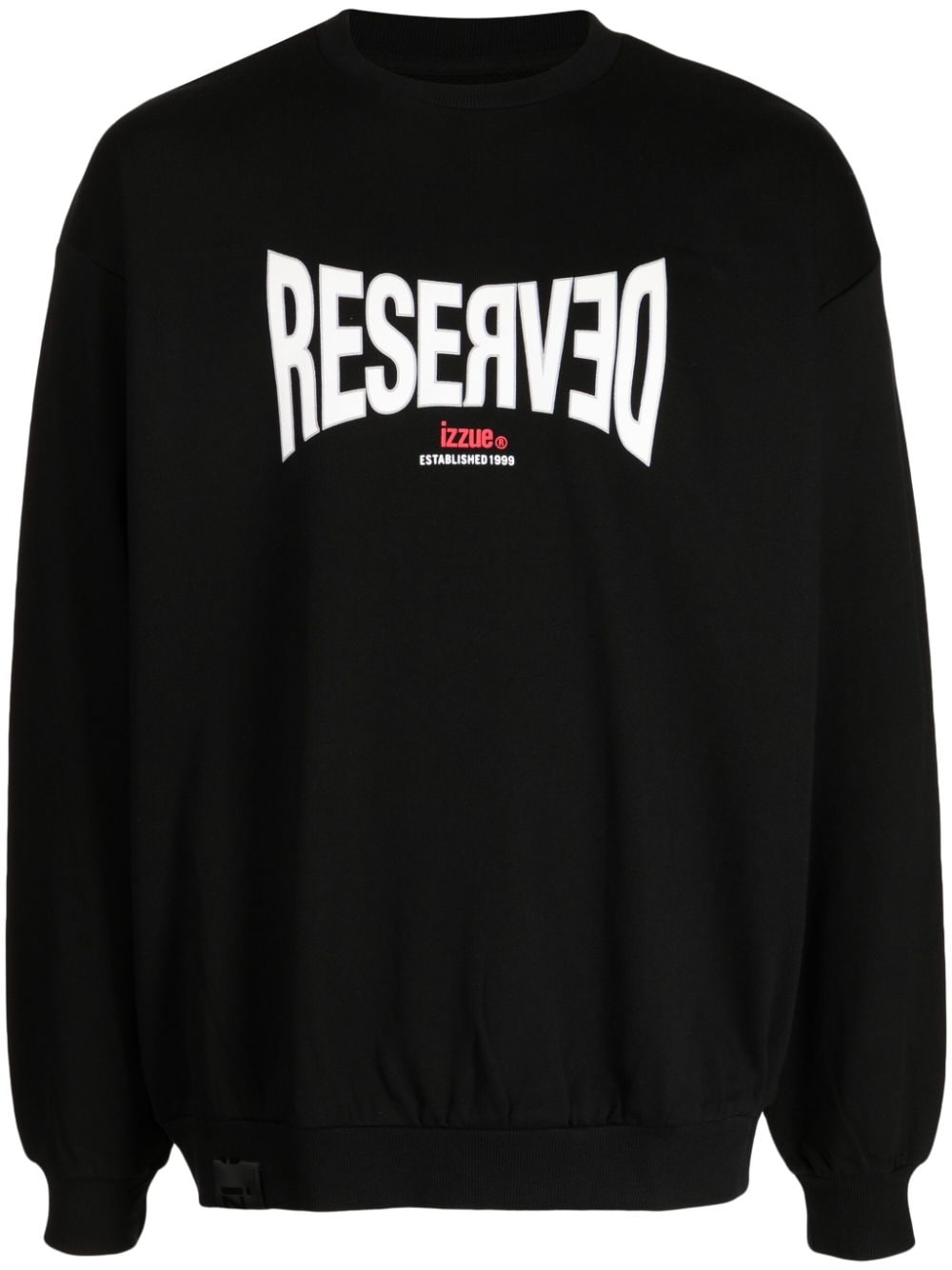 izzue Reserved Sweatshirt - Schwarz von izzue