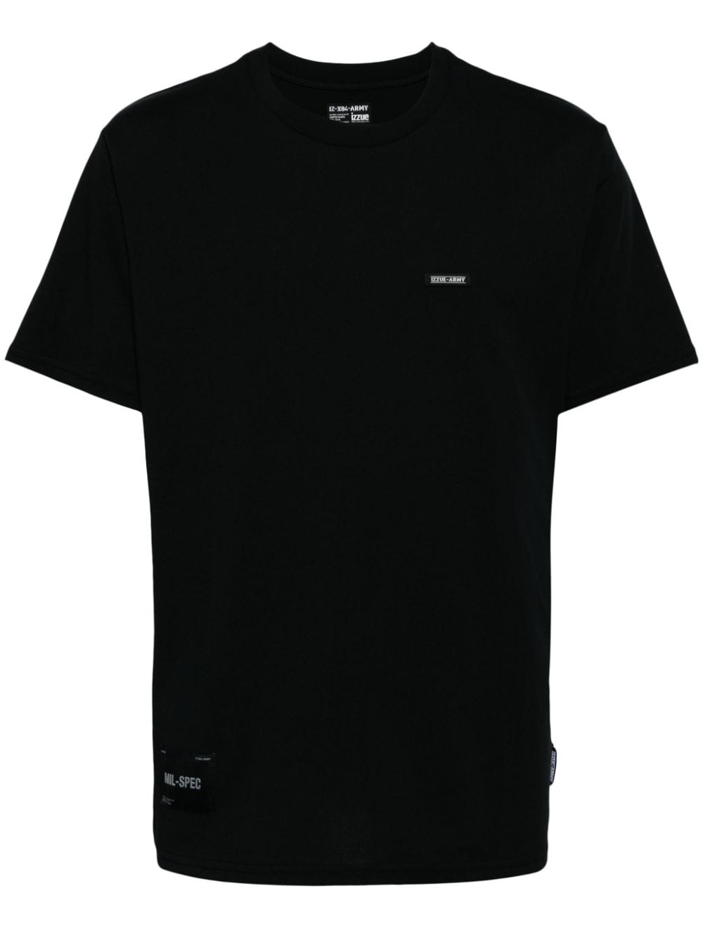 izzue T-Shirt mit Logo-Patch - Schwarz von izzue