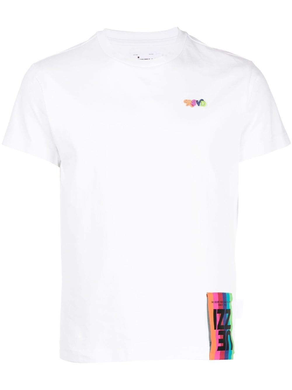 izzue T-Shirt mit Logo-Patch - Weiß von izzue