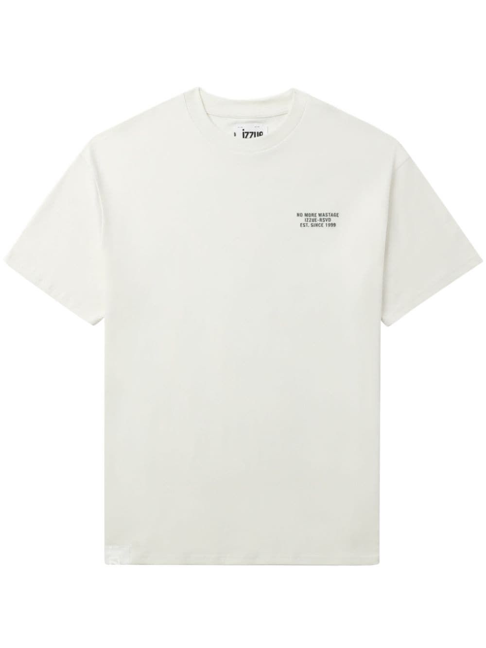 izzue T-Shirt mit grafischem Print - Weiß von izzue