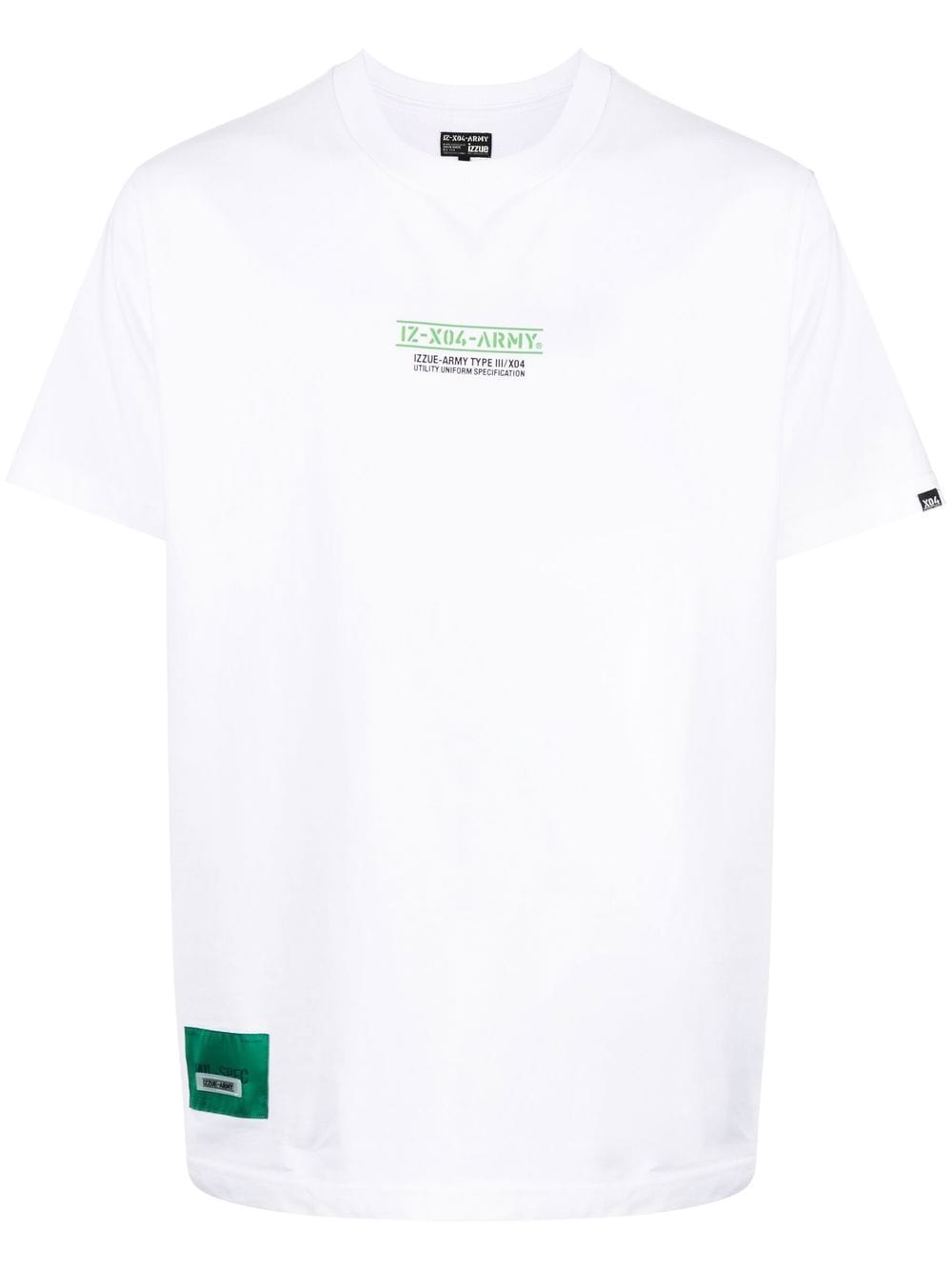 izzue T-Shirt mit grafischem Print - Weiß von izzue