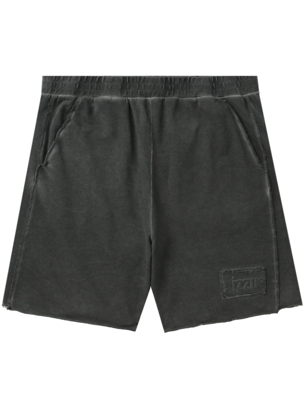 izzue Shorts mit Cold-Dye - Grau von izzue