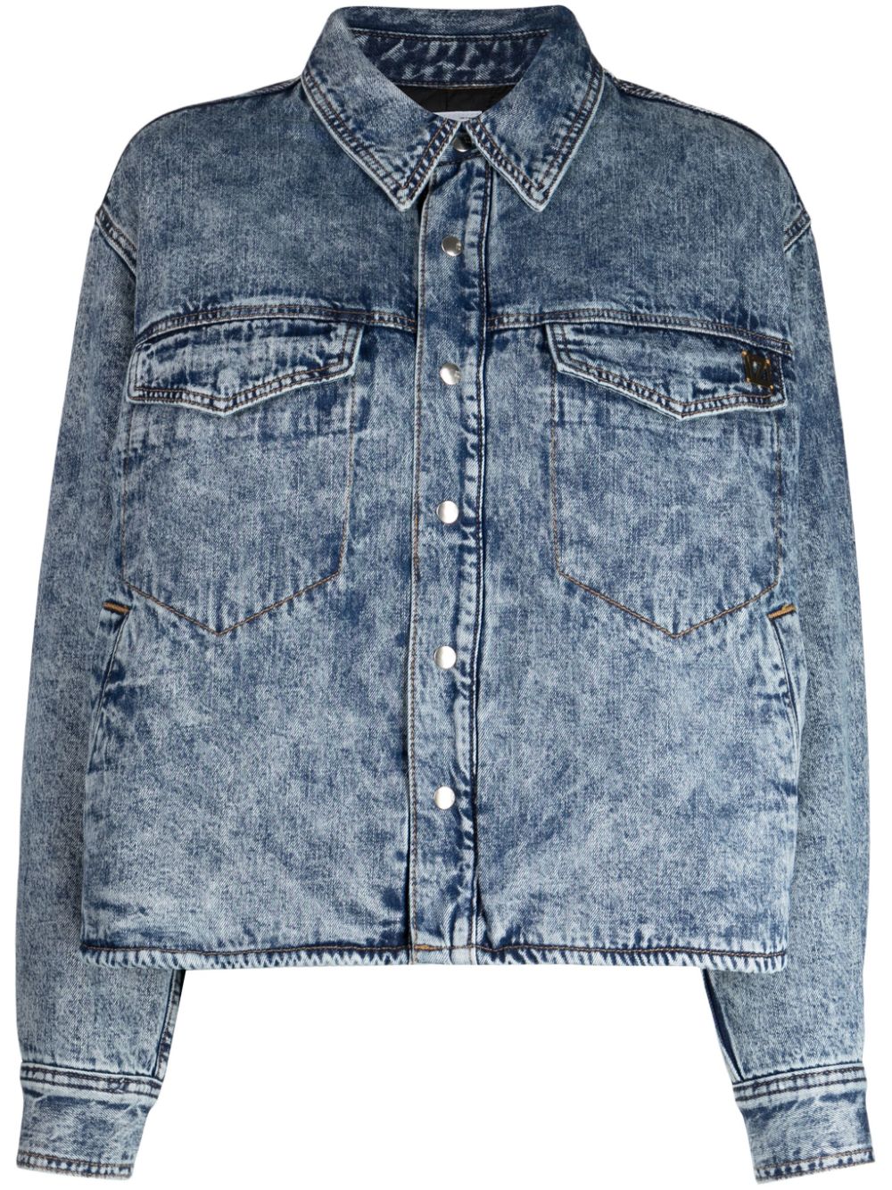 izzue Jeansjacke mit Ösen - Blau von izzue