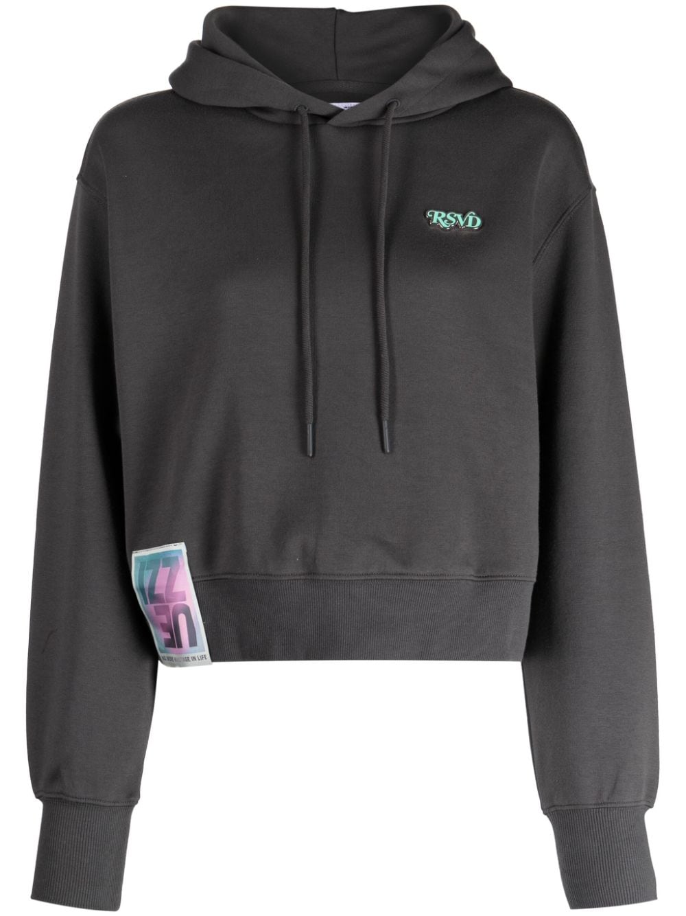 izzue Hoodie mit Logo-Patch - Grau von izzue