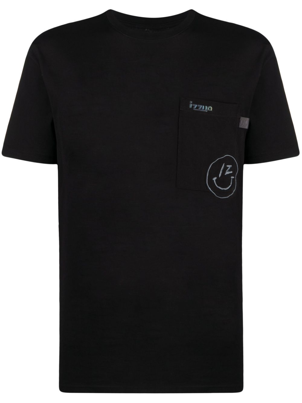 izzue T-Shirt mit Logo-Print - Schwarz von izzue