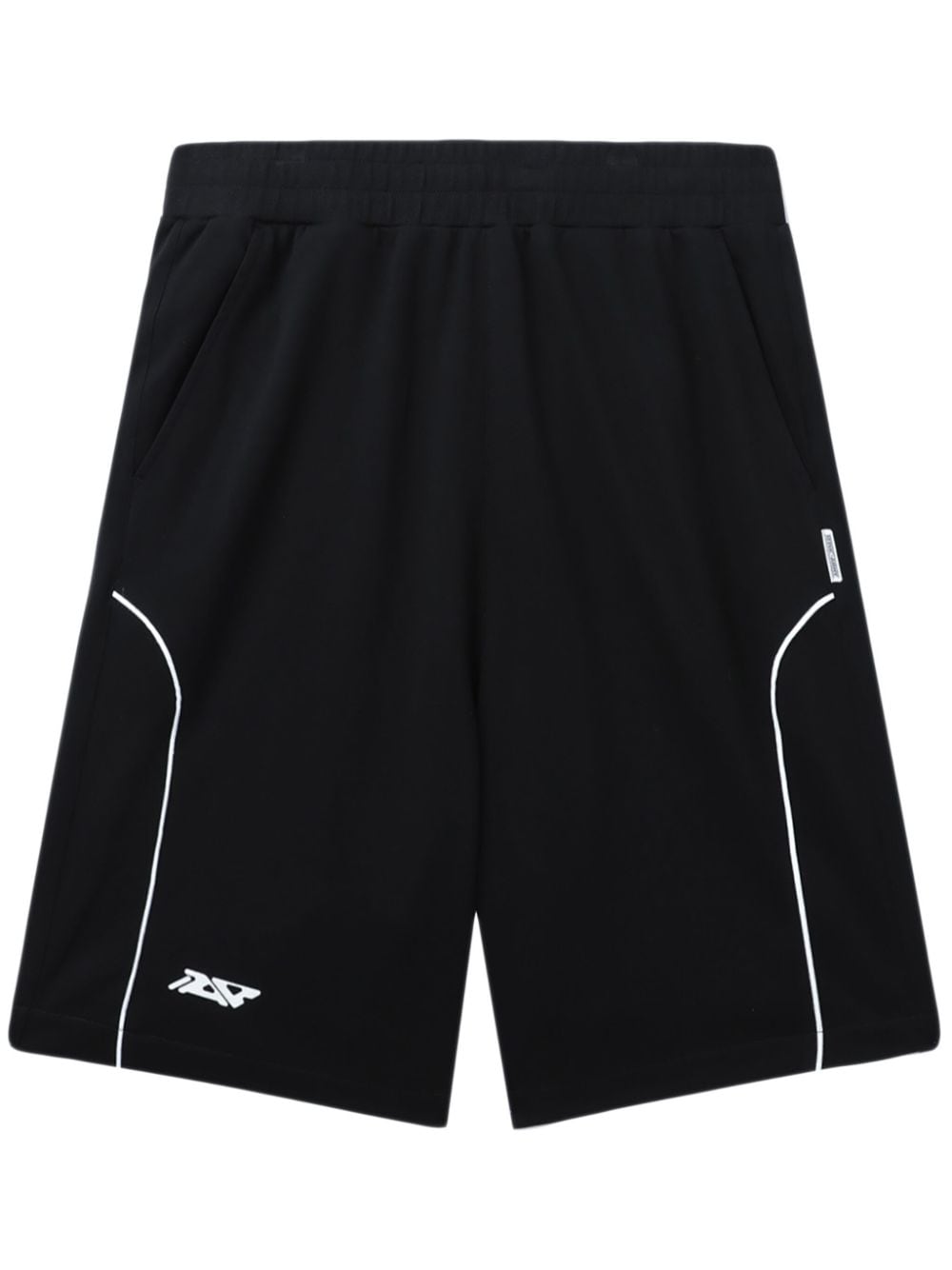 izzue Shorts mit Streifen - Schwarz von izzue