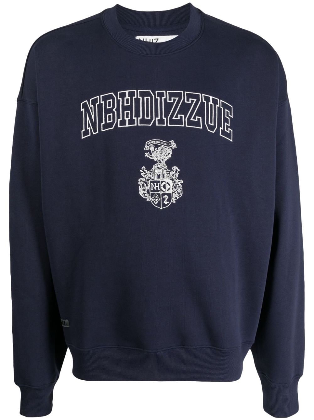 izzue x Neighborhood Sweatshirt mit Logo-Print - Blau von izzue