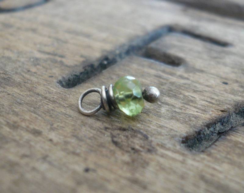 Edelstein Anhänger - Handgemacht. Klein. Draht Gewickelt. Sterling Silber. Ihre Wahl Der Oberflächen. Designe Deine Eigene Serie. Ein von jNicDesigns