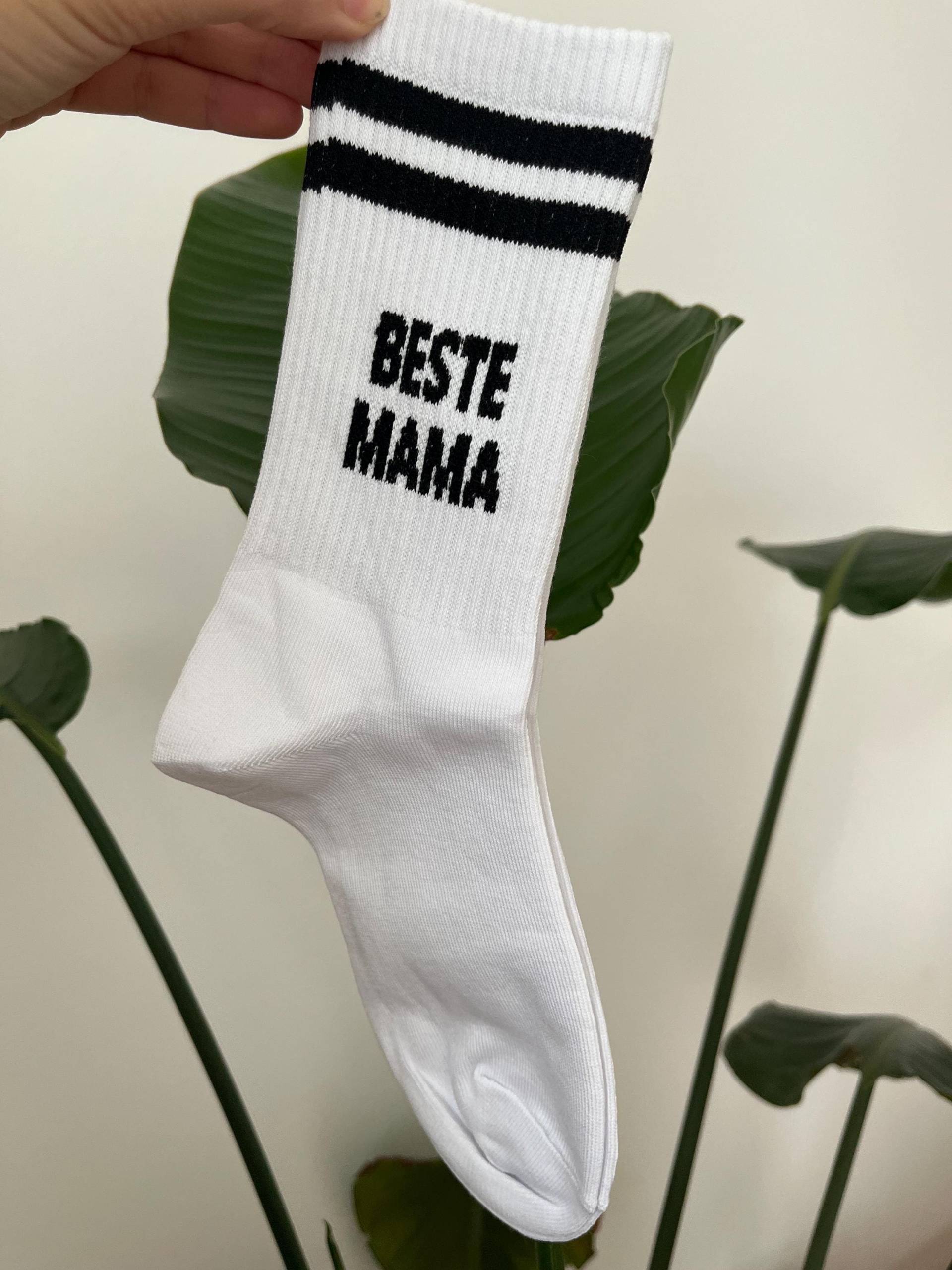 Beste Mama Bester Papa Personalisierte Baumwolle Bestickte Tennis Socken Geschenk Hochzeit Schwangerschaft Babyparty von jaasminar