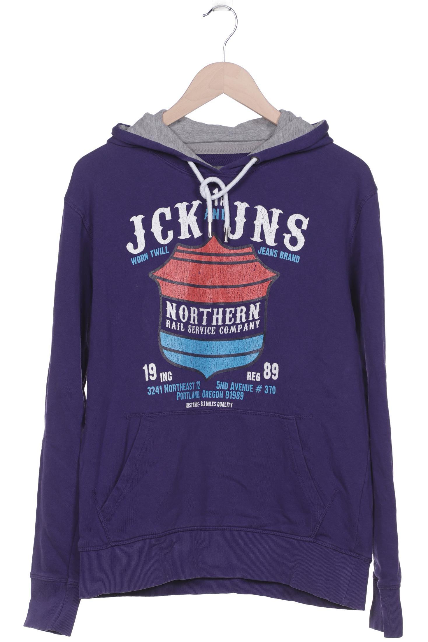 Jack & Jones Herren Kapuzenpullover, flieder von jack & jones