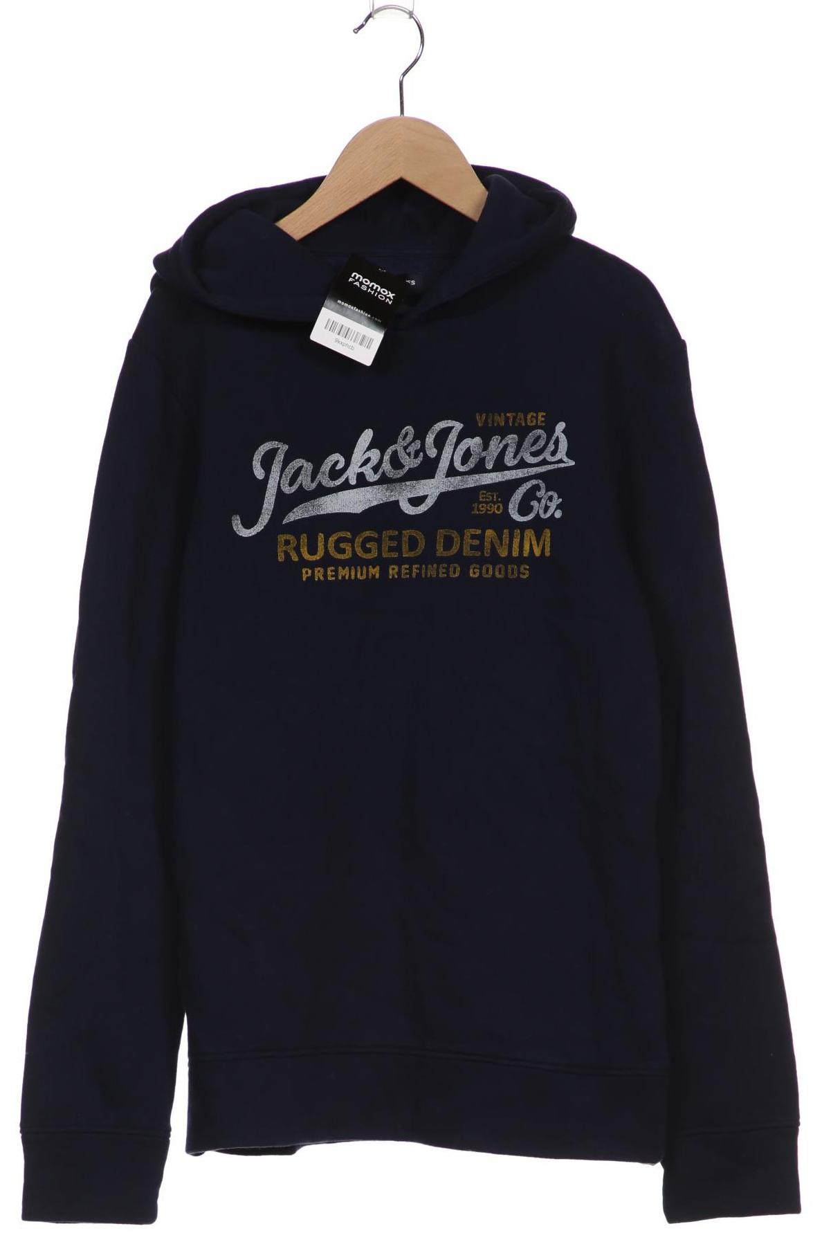 Jack & Jones Herren Kapuzenpullover, marineblau von jack & jones