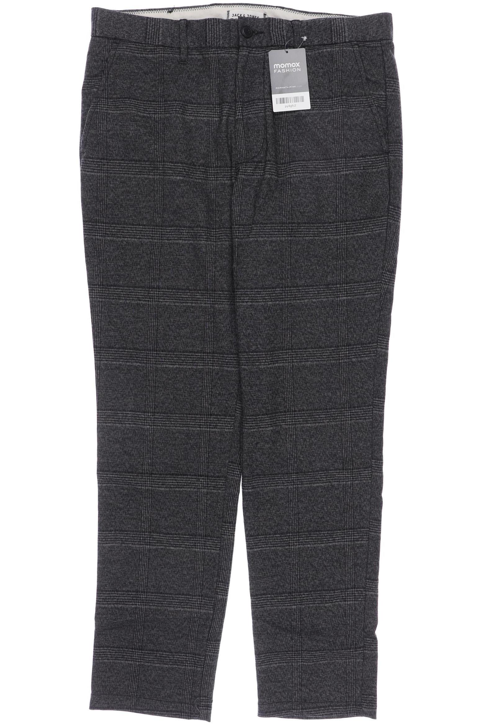 Jack & Jones Herren Stoffhose, grau von jack & jones