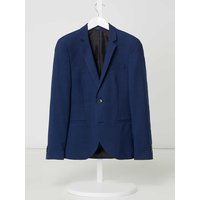 Jack & Jones 2-Knopf-Sakko mit Woll-Anteil Modell 'Solaris' in Blau, Größe 152 Jack & Jones 2-Knopf-Sakko mit Woll-Anteil Modell 'Solaris' in Blau, Größe 152 von jack & jones