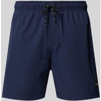 Jack & Jones Badehose mit elastischem Bund Modell 'STMAUI' in Dunkelblau, Größe XXL von jack & jones