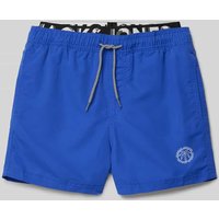 Jack & Jones Badeshorts mit Eingrifftaschen in Royal, Größe 152 von jack & jones