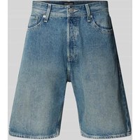 Jack & Jones Baggy Fit Jeansshorts im Used-Look Modell 'ALEX' in Jeansblau, Größe XXL von jack & jones