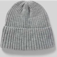 Jack & Jones Beanie mit breiter Krempe Modell 'ATLAS' in Hellgrau Melange, Größe 1 von jack & jones