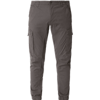 Jack & Jones Cargohose aus Baumwolle in Anthrazit, Größe 36/34 von jack & jones