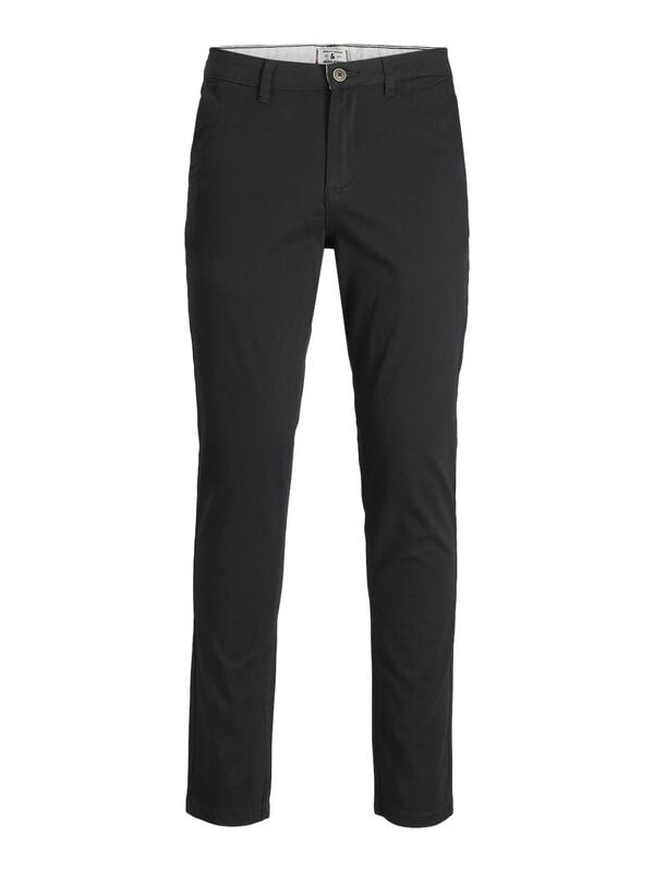 Jack & Jones Chino - JPSTMARCO DAVE NOOS - W30L32 bis W31L34 - für Männer - Größe W30L32 - schwarz von jack & jones
