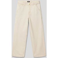 Jack & Jones Chino mit Ziernähten Modell 'ALEX' in Sand, Größe 146 von jack & jones