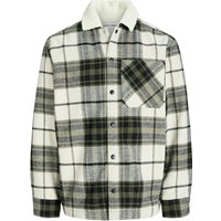 Jack & Jones Hemdjacke mit Karomuster und spftem Teddyfutter von jack & jones