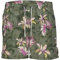 Jack & Jones Herren Badehose Badeshort JPSTFIJI JJSWIM AOP von jack & jones