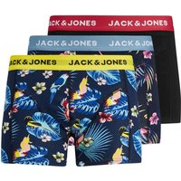 Jack & Jones Herren Boxershort JACFLOWER BIRD TRUNKS 3er Pack von jack & jones