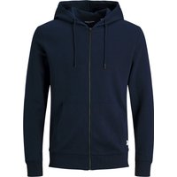 Jack & Jones Herren Hoodie Kapuzenpullover JJEBASIC ZIP - Regular Fit Plussize von jack & jones