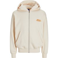 Jack & Jones Herren Hoodie Kapuzenpullover JORROXBURY ZIP - Relaxed Fit von jack & jones