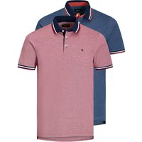 Jack & Jones Herren Poloshirt JJEPAULOS - 2er Pack - Slim Fit von jack & jones