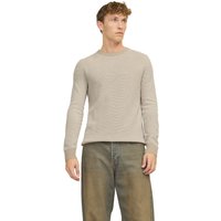 Jack & Jones Herren Rundhals Strickpullover JJEGLOBE KNIT CREW NECK - Regular Fit von jack & jones
