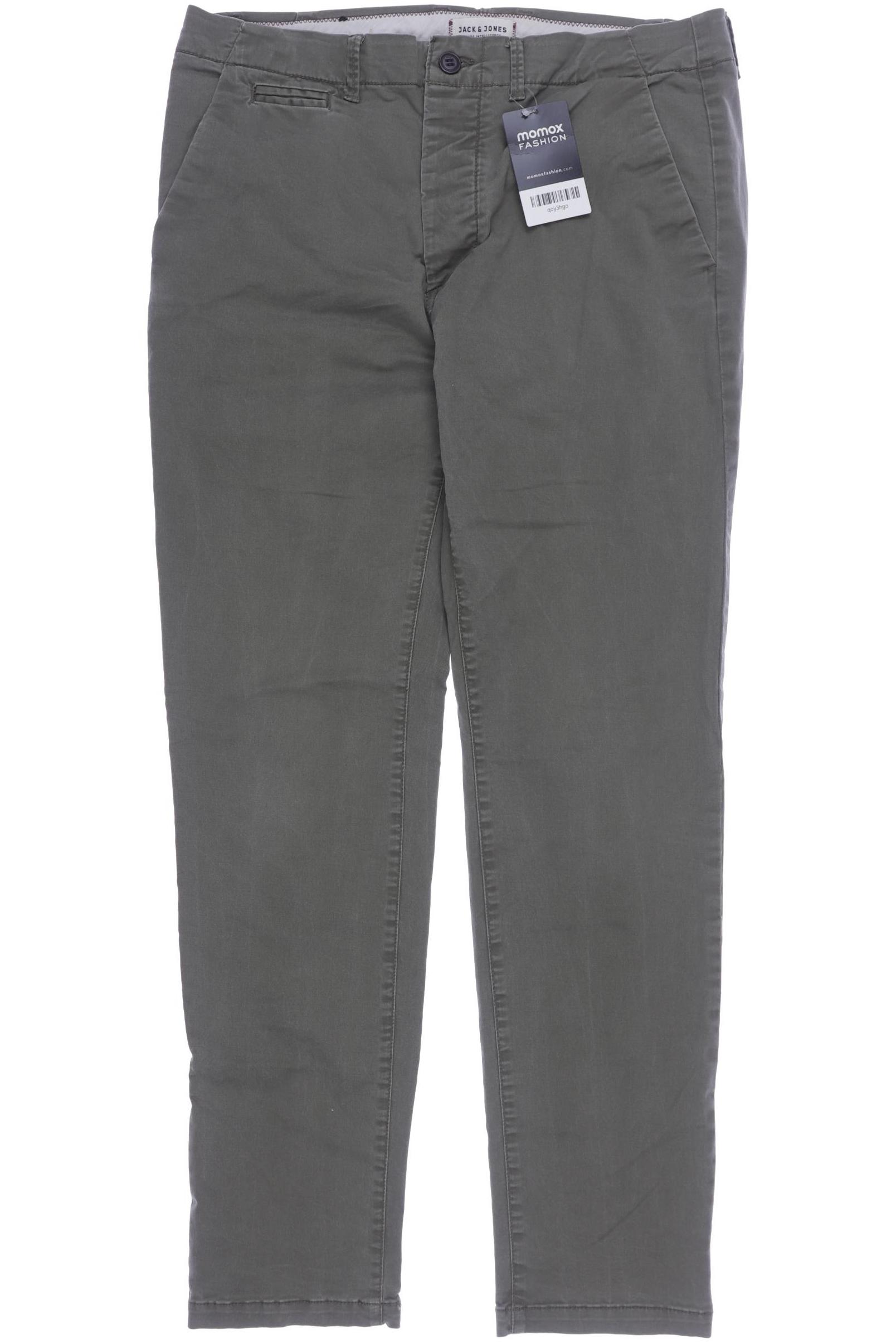 Jack & Jones Herren Stoffhose, grün von jack & jones