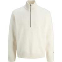 Jack & Jones Herren Strickpullover JORNORREBRO KNIT HALF ZIP - Relaxed Fit von jack & jones