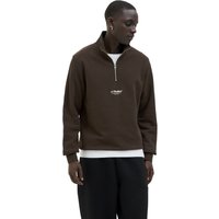 Jack & Jones Herren Sweatshirt JJESOHO SWEAT QUARTER ZIP - Relaxed Fit von jack & jones