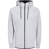 Jack & Jones Herren Zip Hoodie Kapuzenpullover JCOAIR SWEAT ZIP - Regular Fit von jack & jones