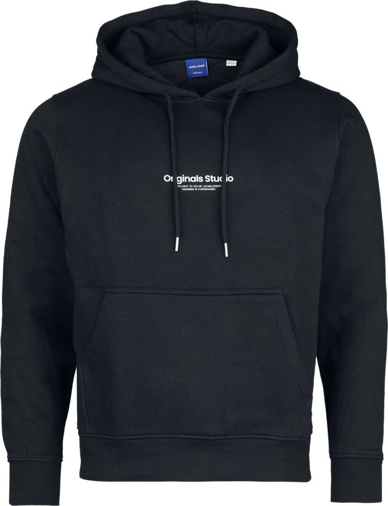 Jack & Jones JORVESTERBRO SWEAT HOOD NOOS Kapuzenpullover schwarz in L von jack & jones