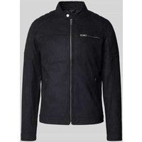 Jack & Jones Jacke in Leder-Optik Modell 'JEROCKY' in Black, Größe XL Jack & Jones Jacke in Leder-Optik Modell 'JEROCKY' in Black, Größe XL von jack & jones