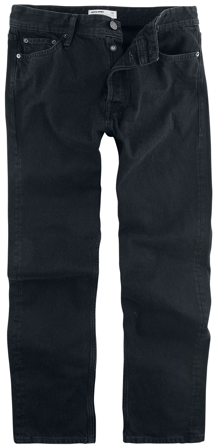Jack & Jones Jeans - JJICHRIS JJORIGINAL - W28L32 bis W38L34 - für Männer - Größe W34L32 - schwarz von jack & jones