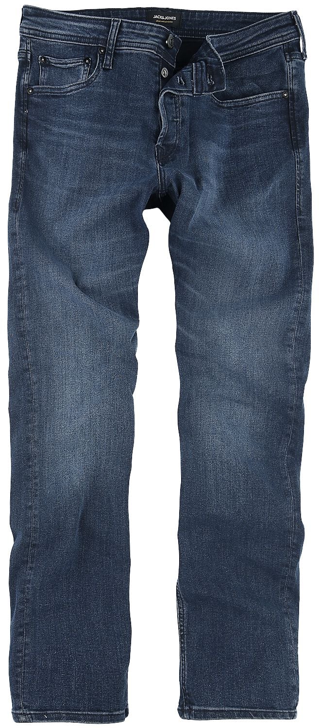 Jack & Jones Jeans - JJIGLENN - W29L32 bis W36L32 - für Männer - Größe W31L34 - dunkelblau von jack & jones