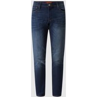 Jack & Jones Skinny Fit Jeans mit rückseitigem Label-Patch in Jeansblau, Größe 32/30 von jack & jones