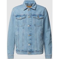 Jack & Jones Jeansjacke mit Eingrifftaschen in Blau, Größe XL von jack & jones